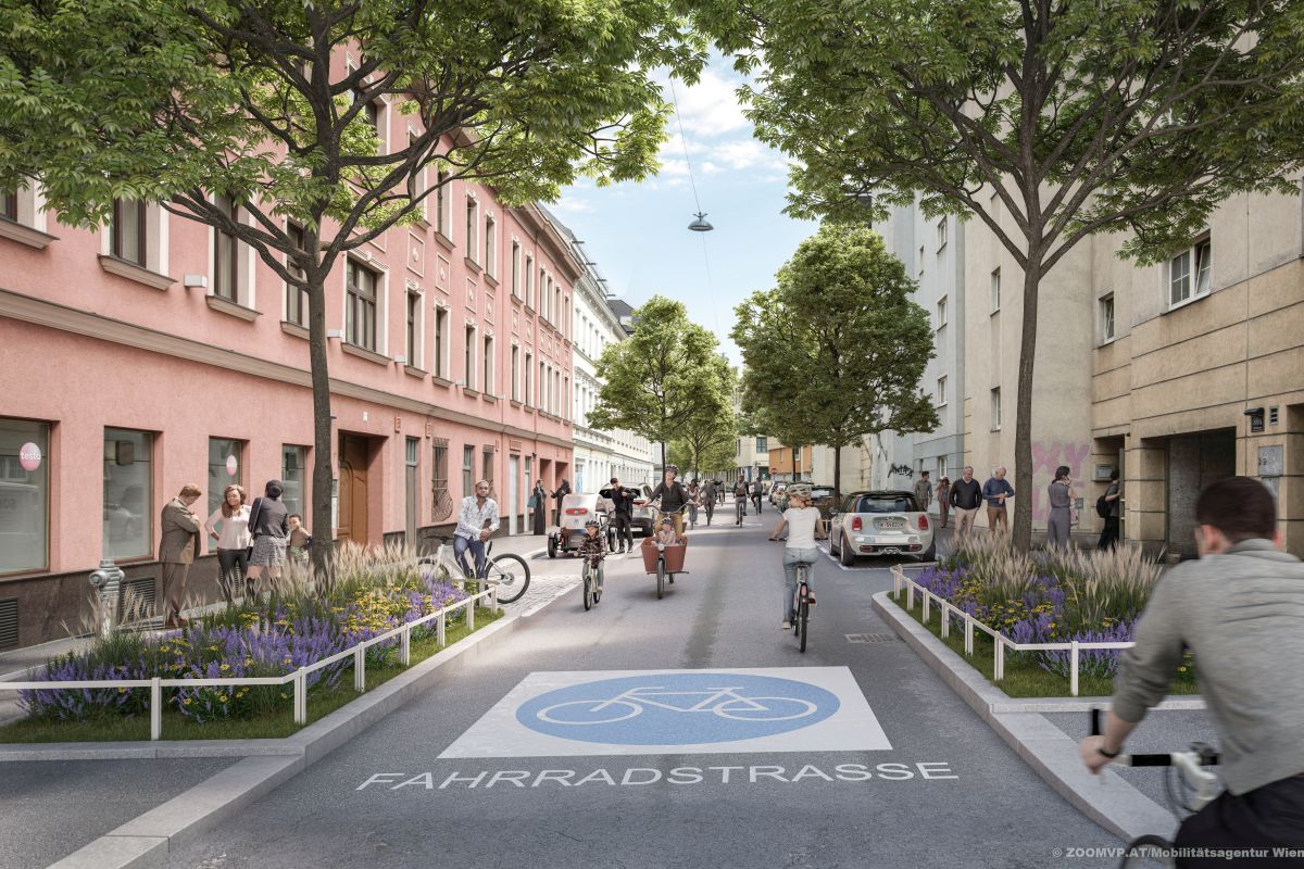 Visualisierung der Geblergasse